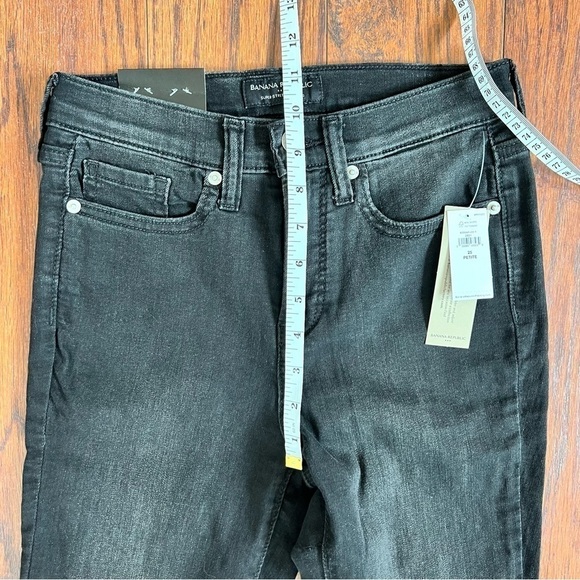 Banana Republic High Rise Black Wash Super Stretch Legging Size 25 Petite - Picture 12 of 13